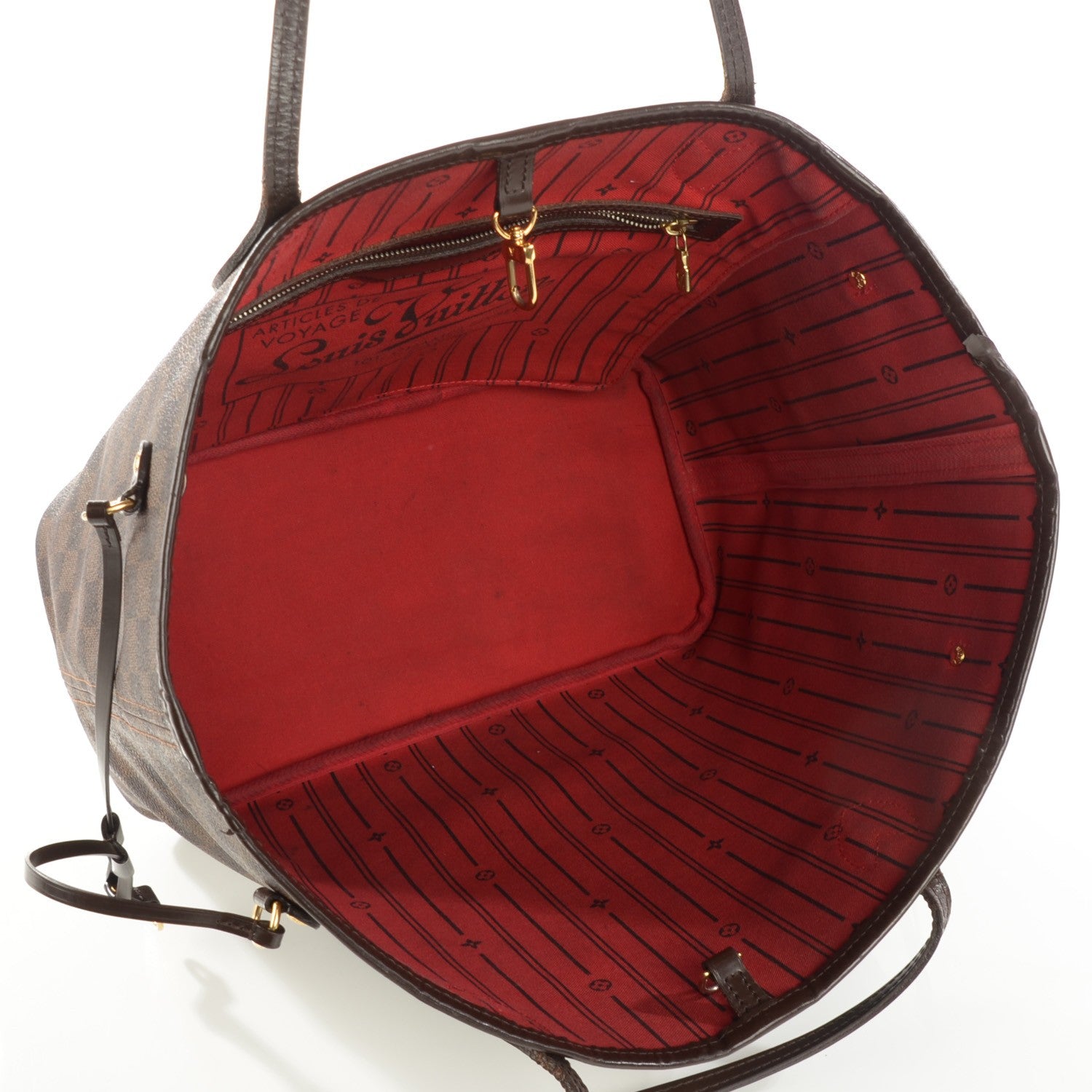 Louis Vuitton Damier Ebene Neverfull MM 5 of 15