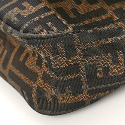 Fendi Zucca Vitello Artic Mini Messenger Bag Tobacco Castagna 9 of 13