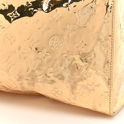 Louis Vuitton Monogram Miroir Keepall 55 Gold 9 of 14