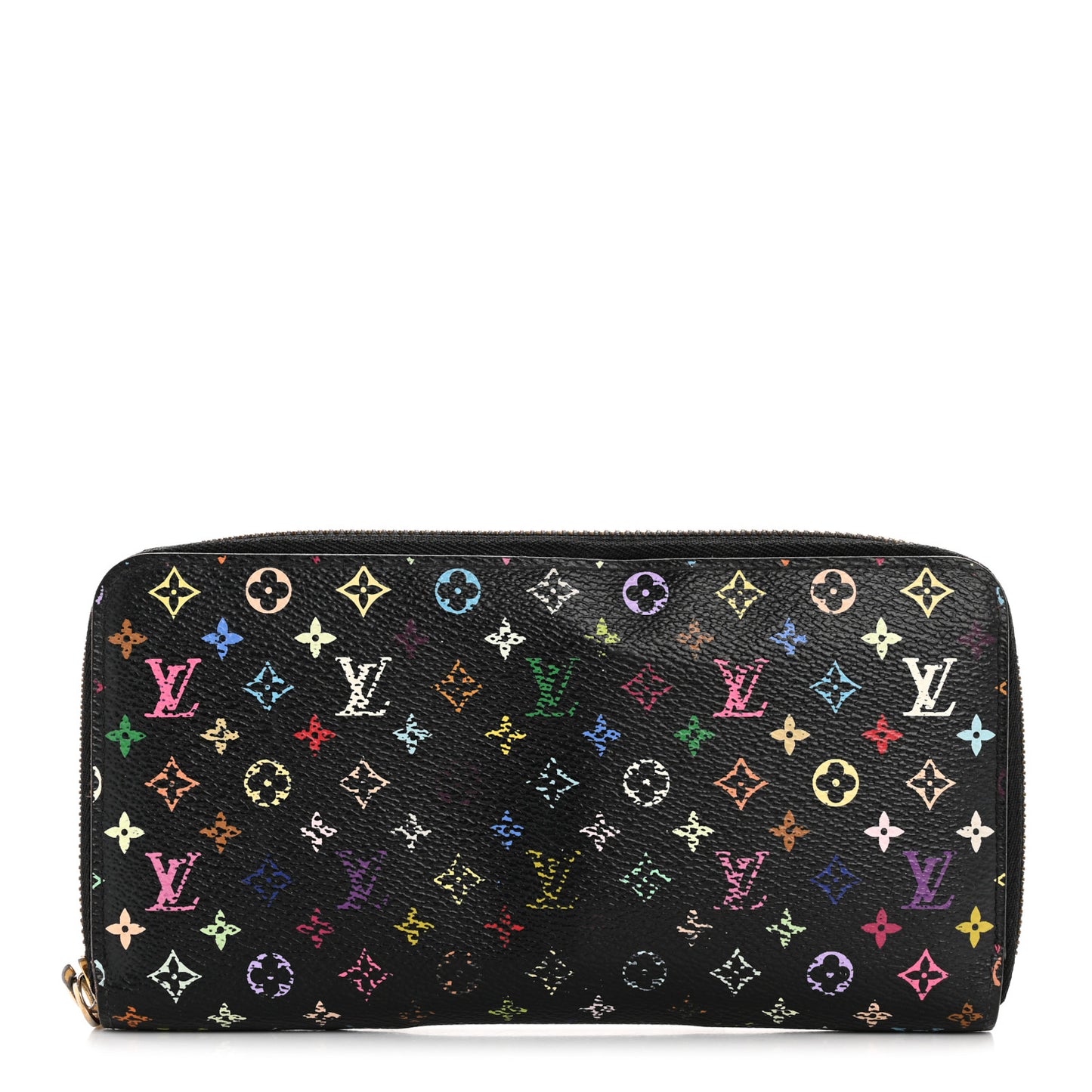 Monogram Multicolor Zippy Wallet Black Grenade