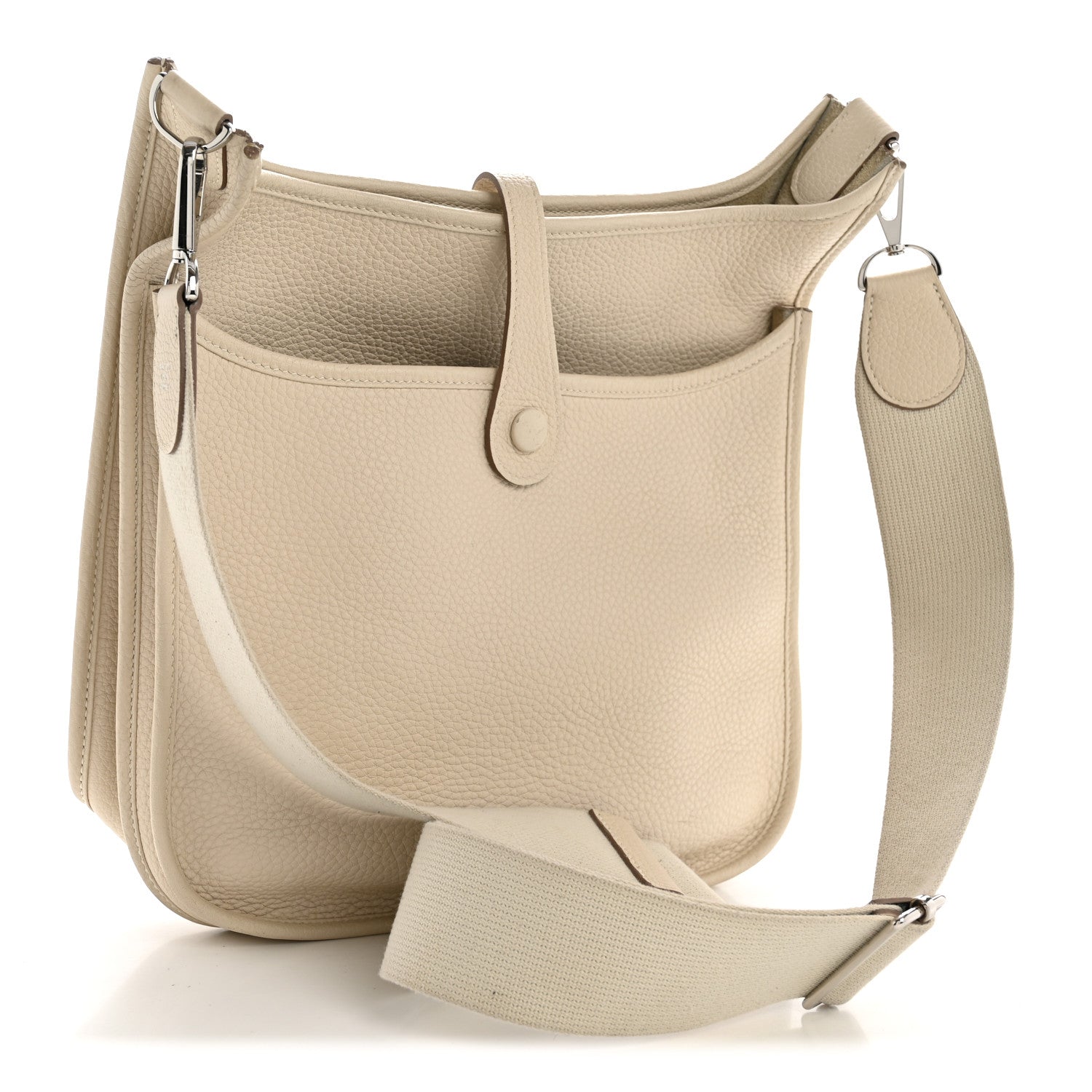 Hermes Taurillon Clemence EVELYNE III PM Beton 3 of 13