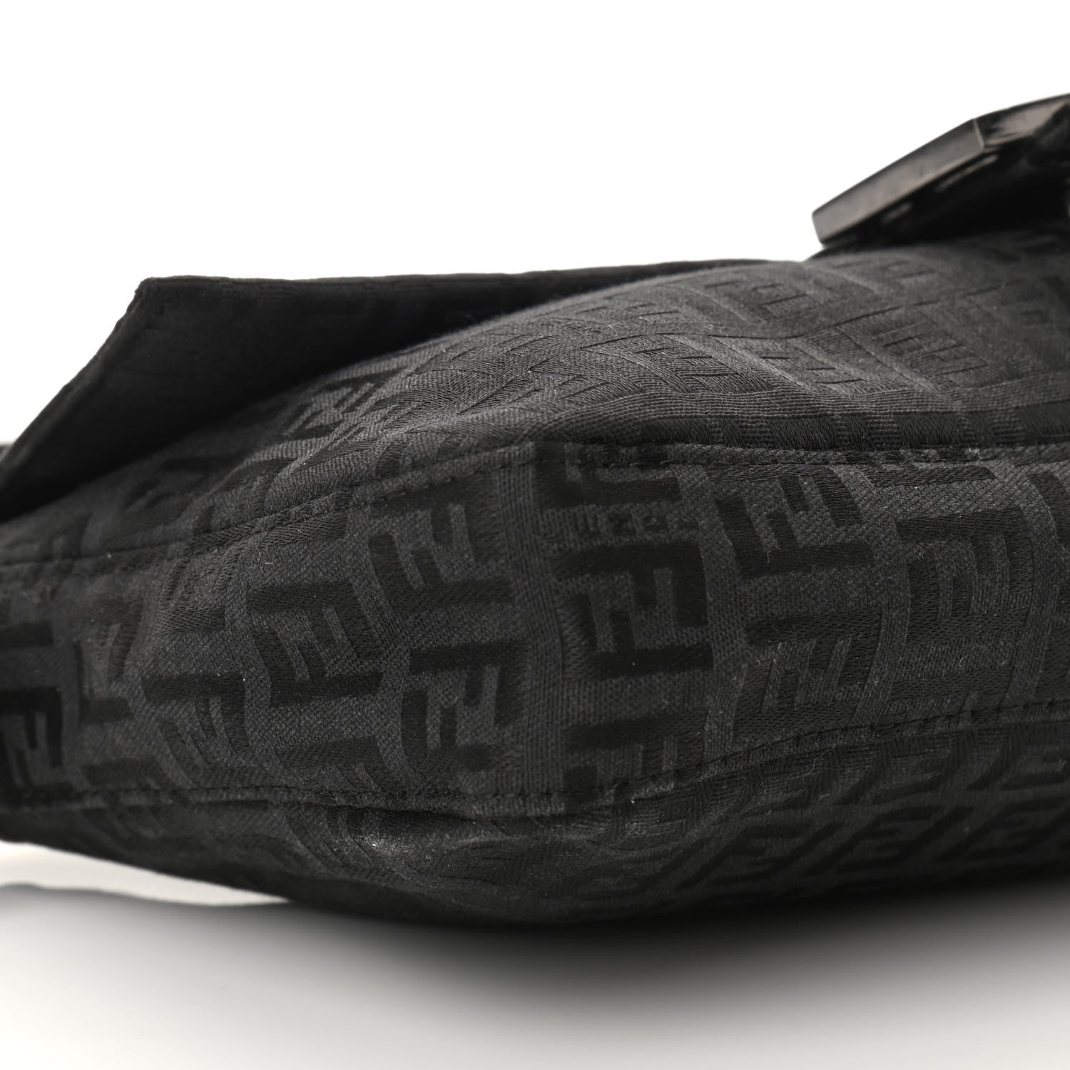 Fendi Zucchino Baguette Black 8 of 9