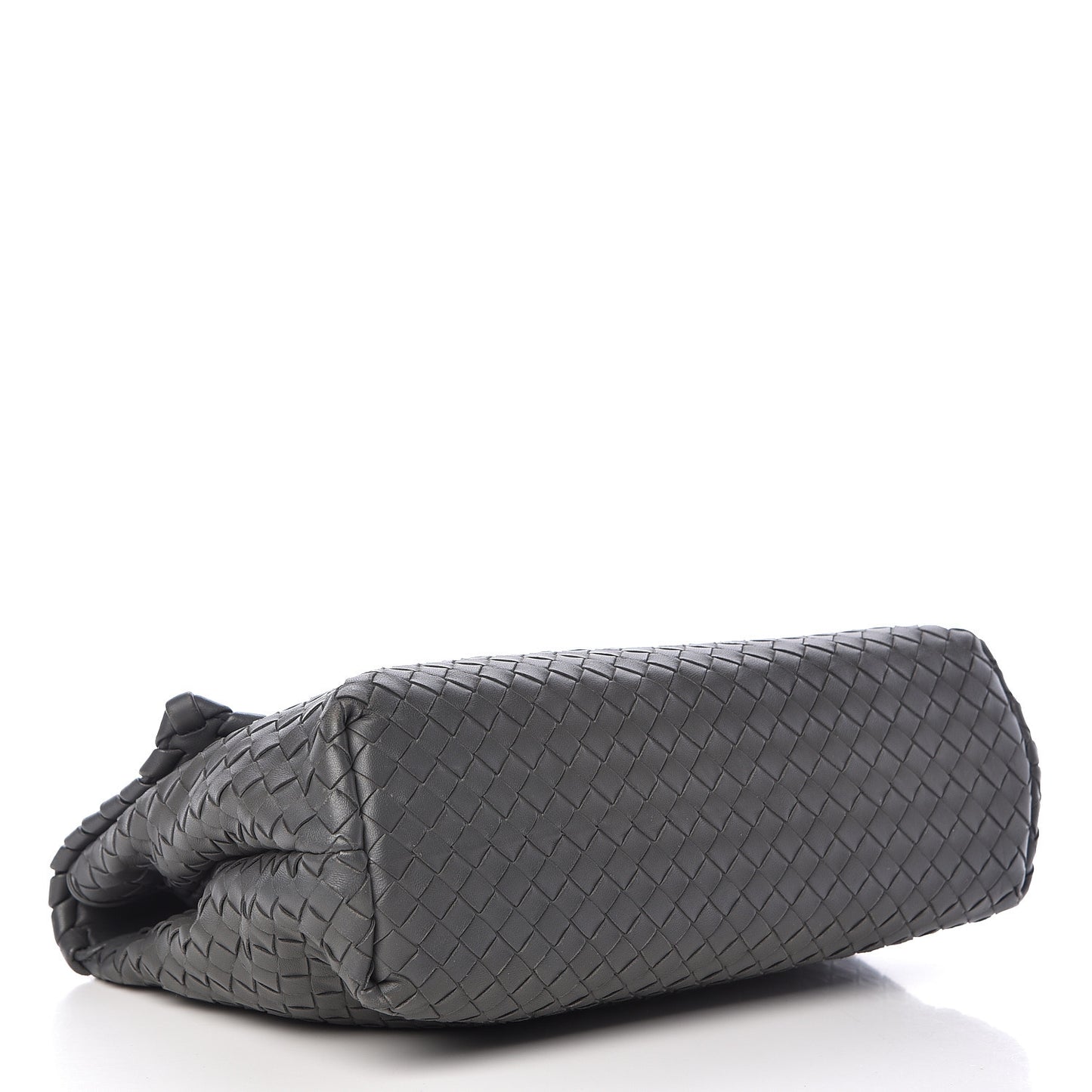 Nappa Intrecciato Large Olimpia Bag Light Grey