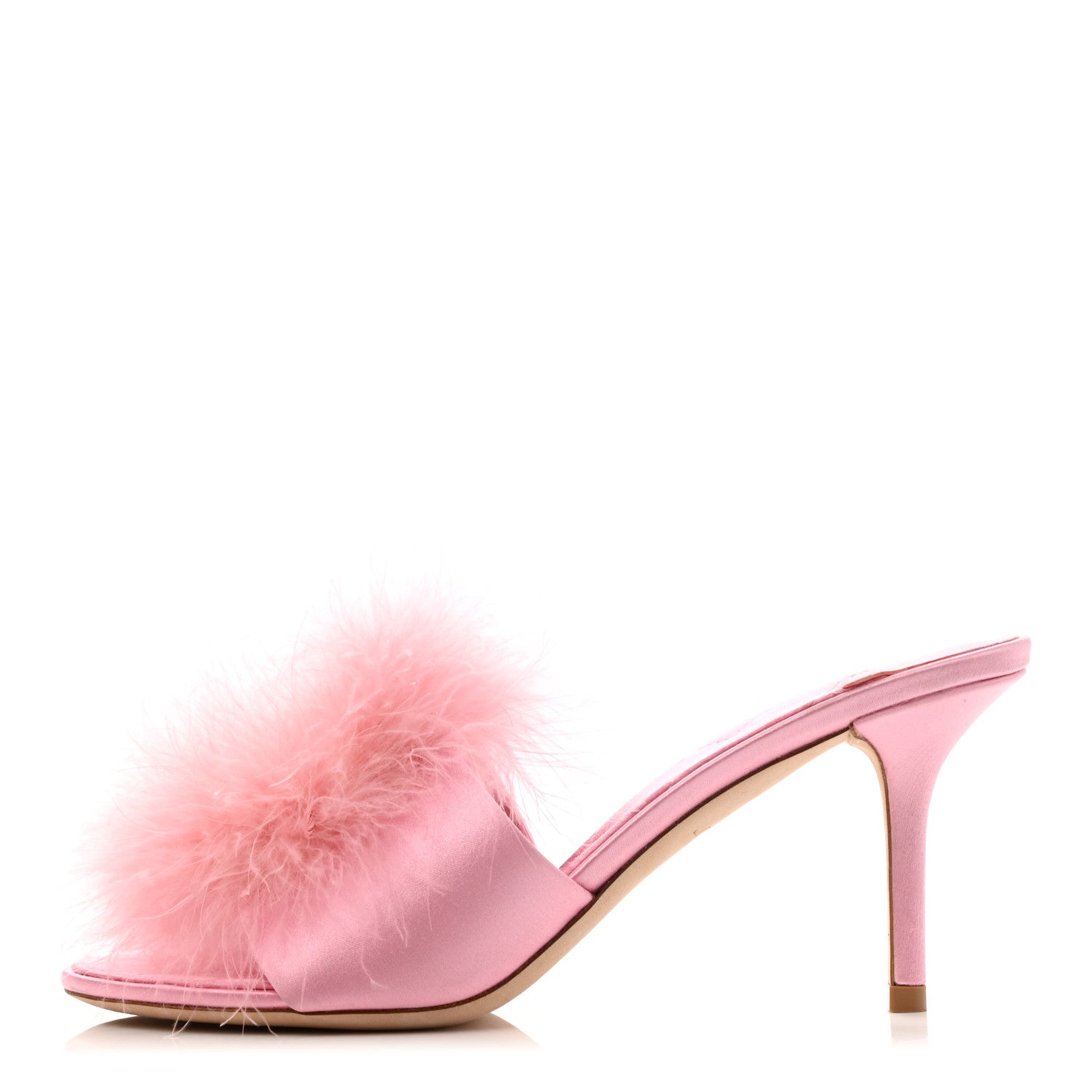 Louis Vuitton Fur Crystal LV Marilyn Mule 39 Rose 1 of 9