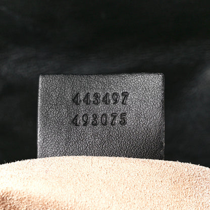 Gucci Calfskin Matelasse Small GG Marmont Shoulder Bag Black 7 of 13
