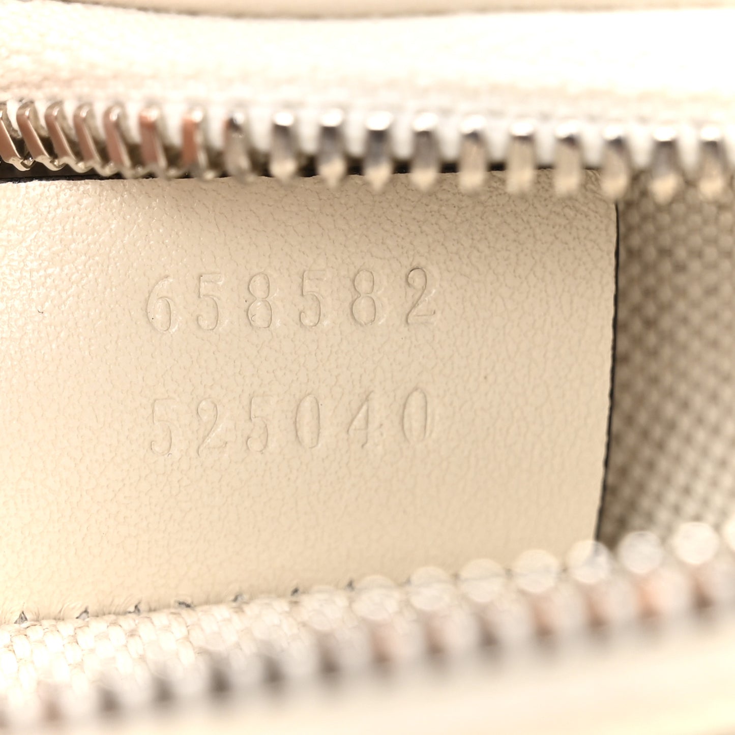 Calfskin GG Tennis Embossed Belt Bag Mystic White