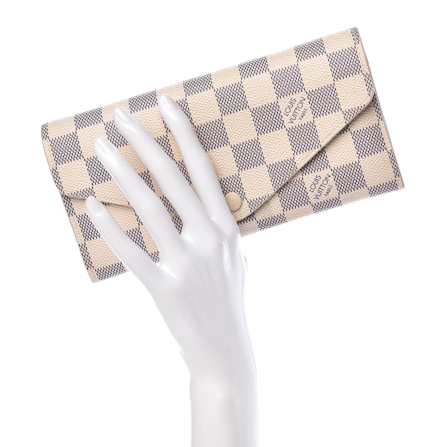 Louis Vuitton Damier Azur Josephine Wallet 2 of 11