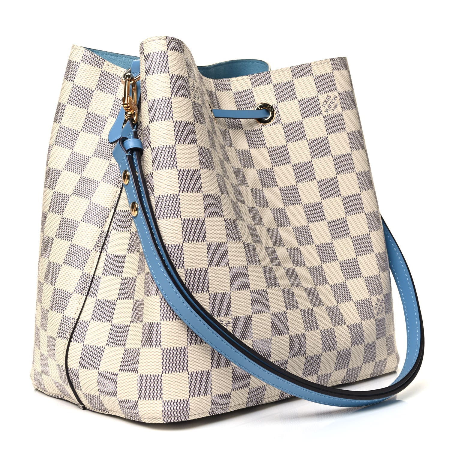 Louis Vuitton Damier Azur Neonoe MM Bleuet 2 of 4