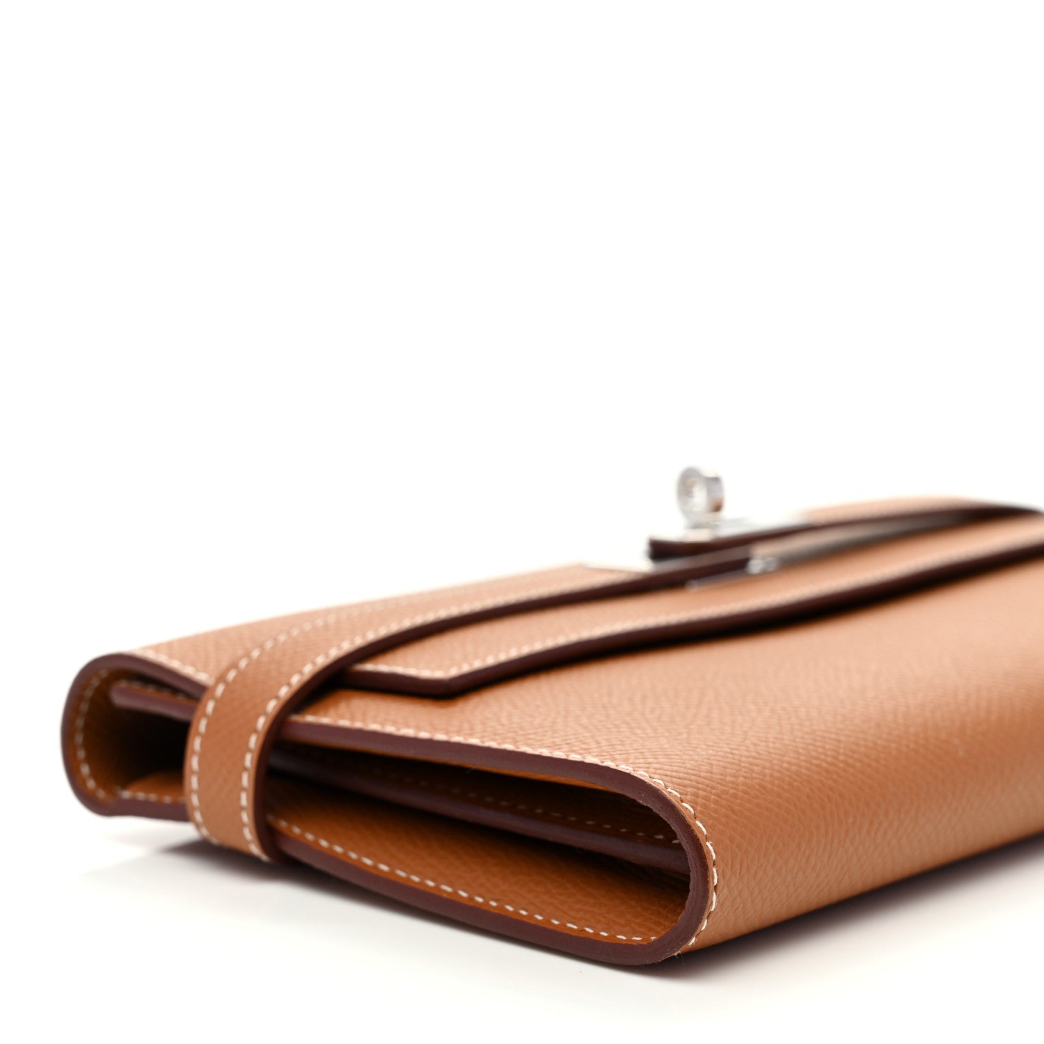 Hermes Epsom Kelly Longue Wallet Gold 5 of 8