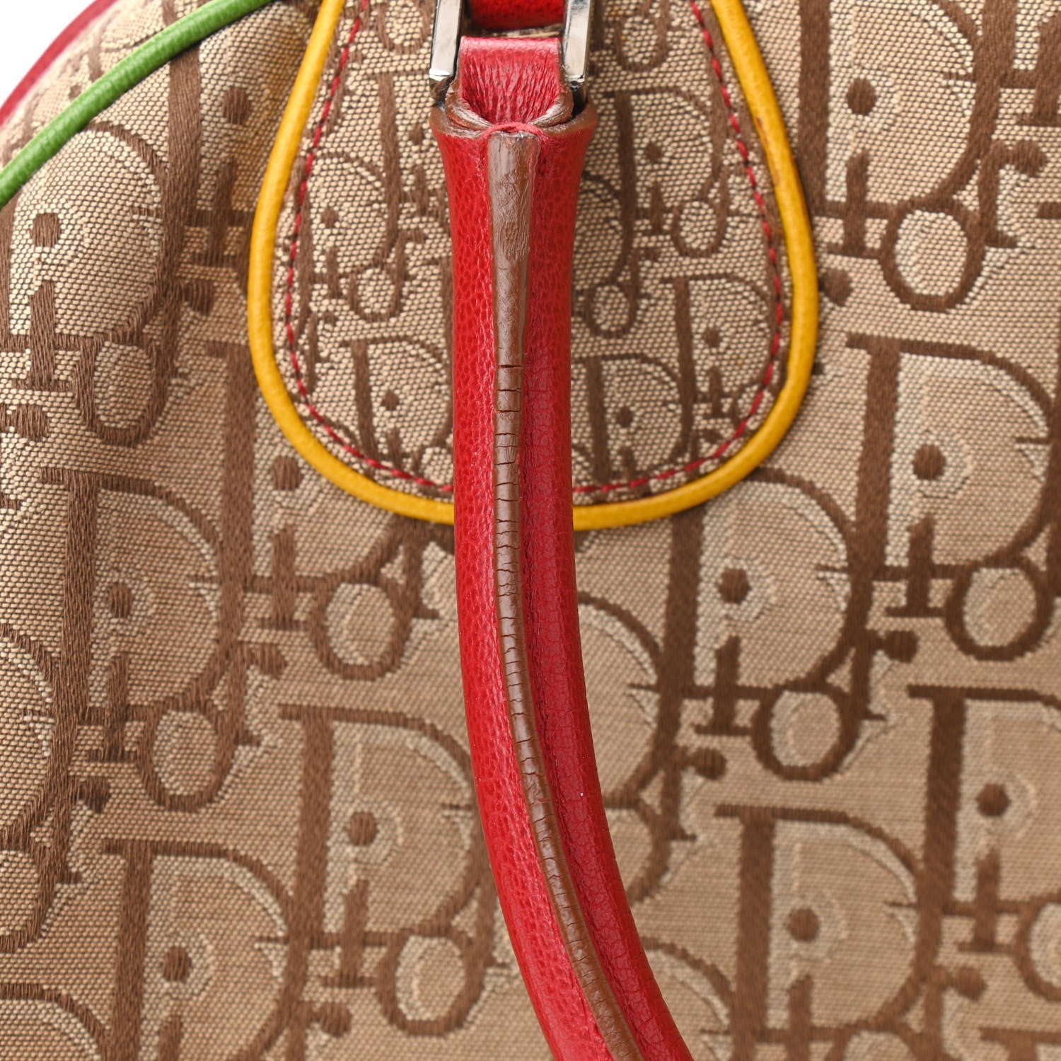 Christian Dior Monogram Rasta Bowler Beige 10 of 12