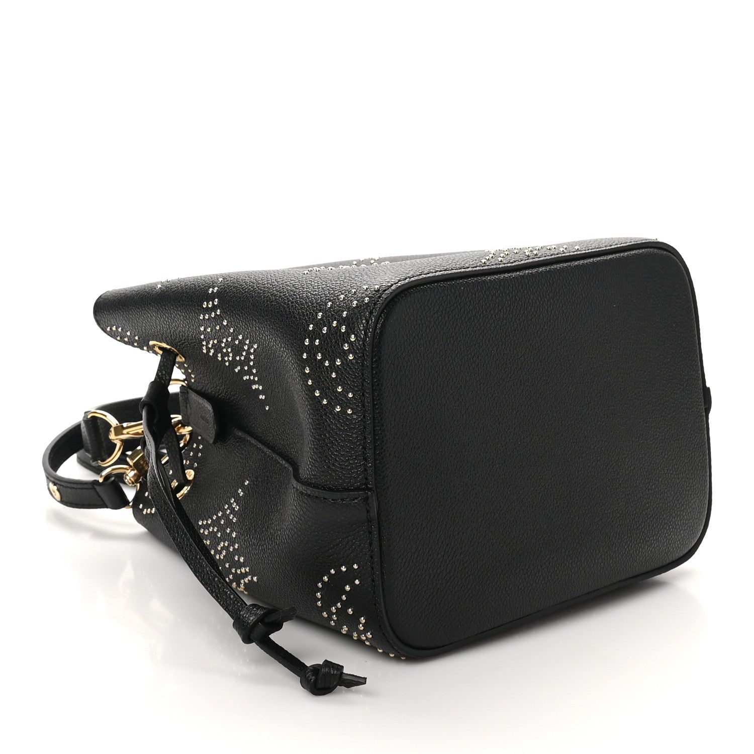 Louis Vuitton Empreinte Monogram Giant Studded Neonoe BB Black 4 of 9