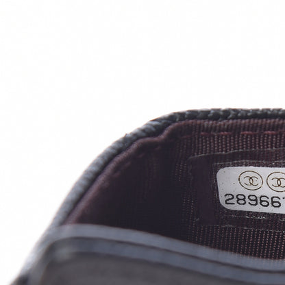 Chanel Caviar Quilted Card Holder On Chain Black 7 of 8