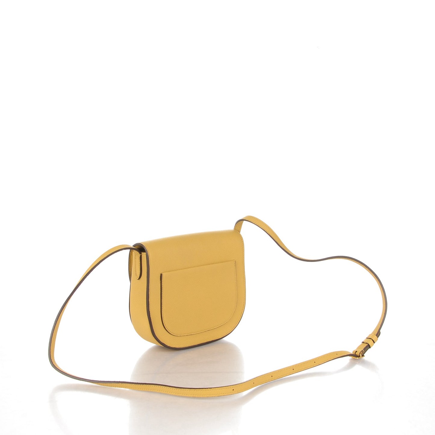 Baby Grained Calfskin Small Trotteur Vanilla
