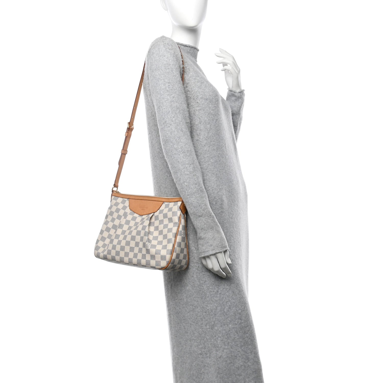 Louis Vuitton Damier Azur Siracusa PM 2 of 10