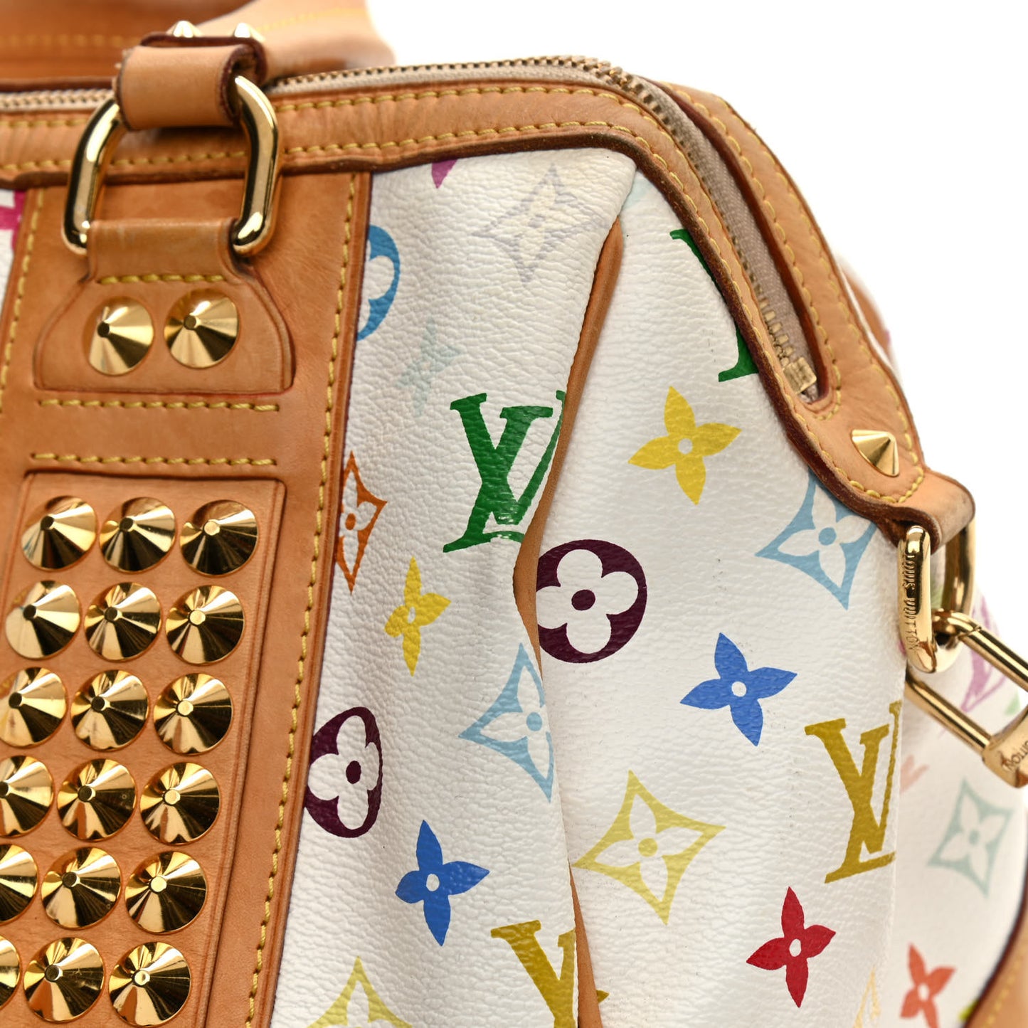 Monogram Multicolor Courtney GM White