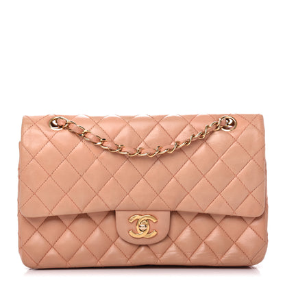 Chanel Lambskin Quilted Medium Double Flap Light Pink 1 of 9