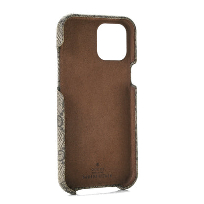 Gucci GG Supreme Monogram Ophidia iPhone 12 Pro Max Case 2 of 4
