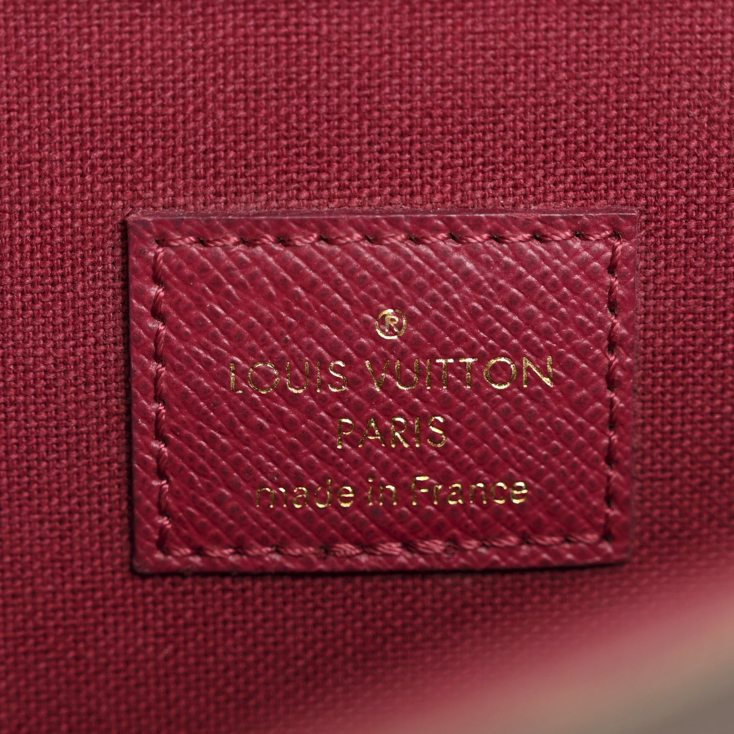Monogram Pochette Felicie Chain Wallet Fuchsia