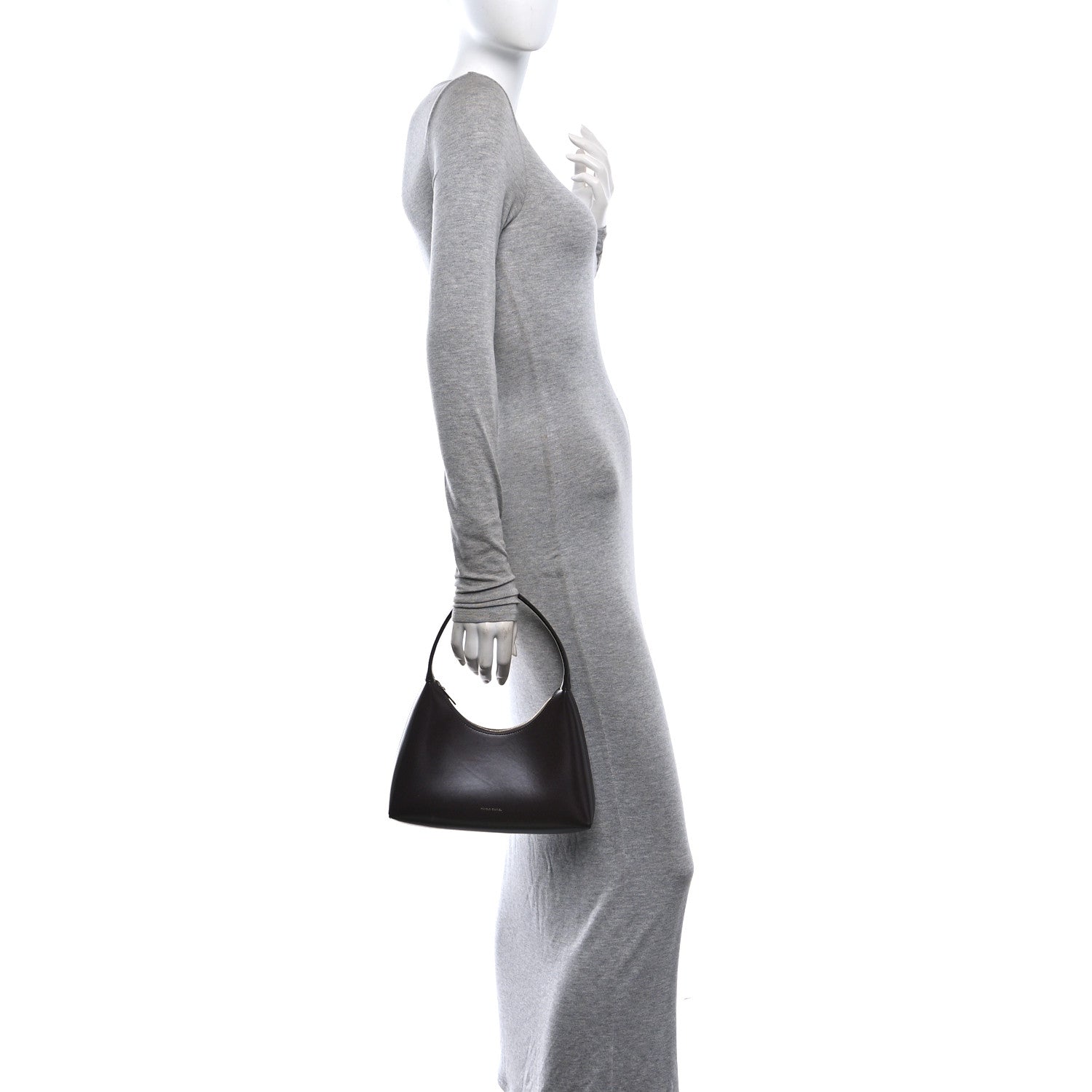 Mansur Gavriel Calfskin Mini Candy Bag Aubergine 2 of 8