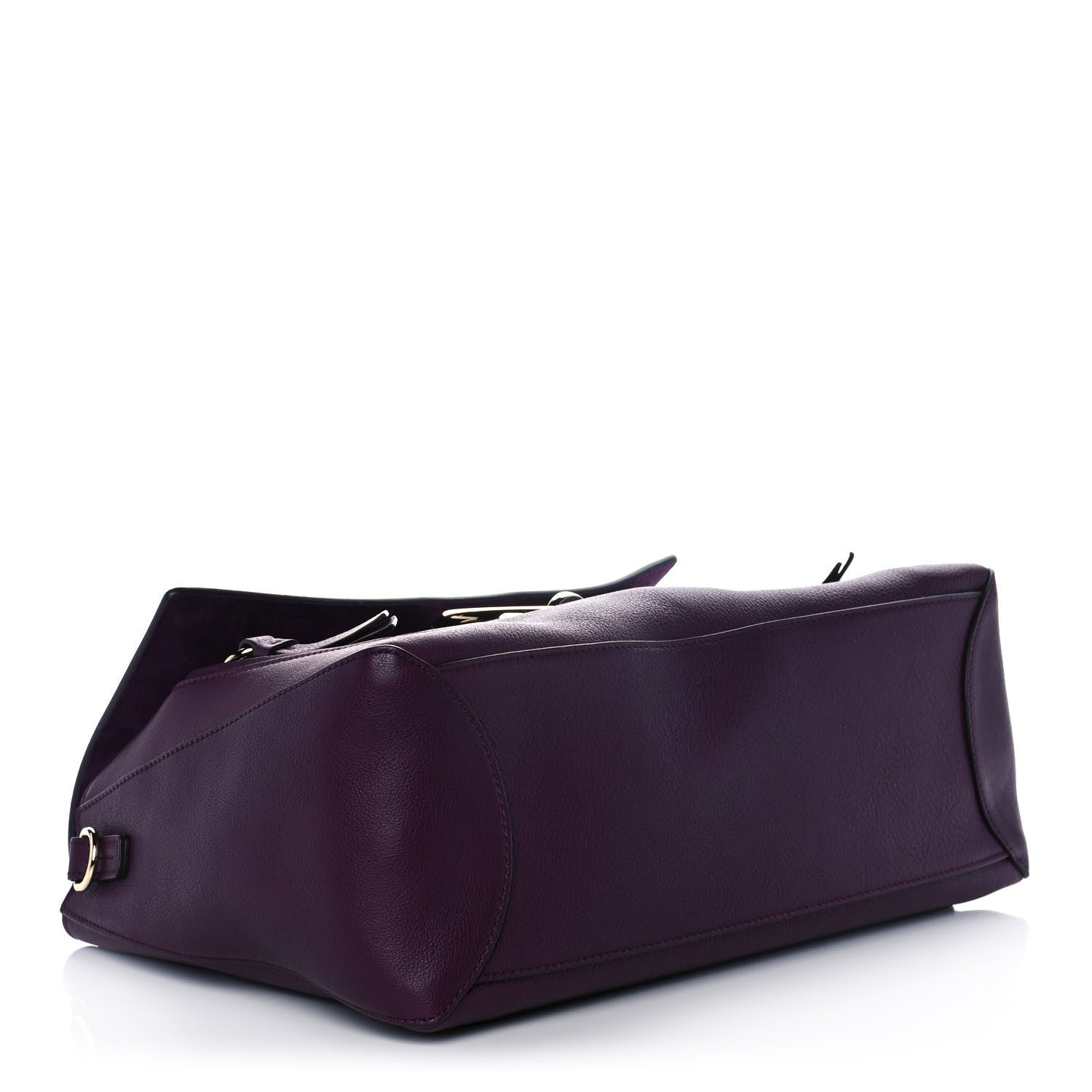 Chloe Calfskin Medium Faye Day Shoulder Bag Intense Violine 3 of 10