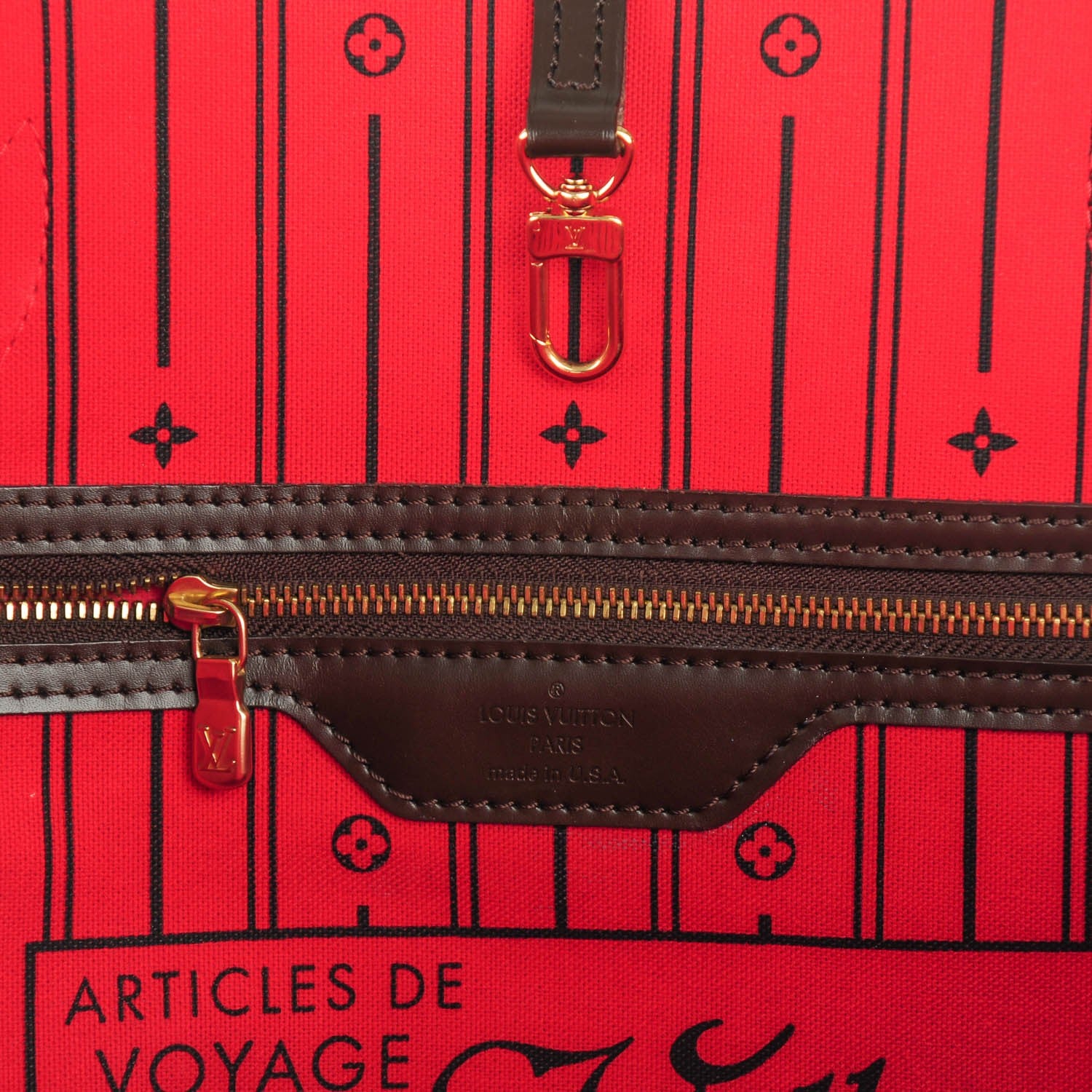 Louis Vuitton Damier Ebene Neverfull GM 6 of 7