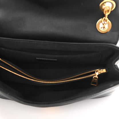 Louis Vuitton Calfskin LV New Wave Chain Bag Black 5 of 9