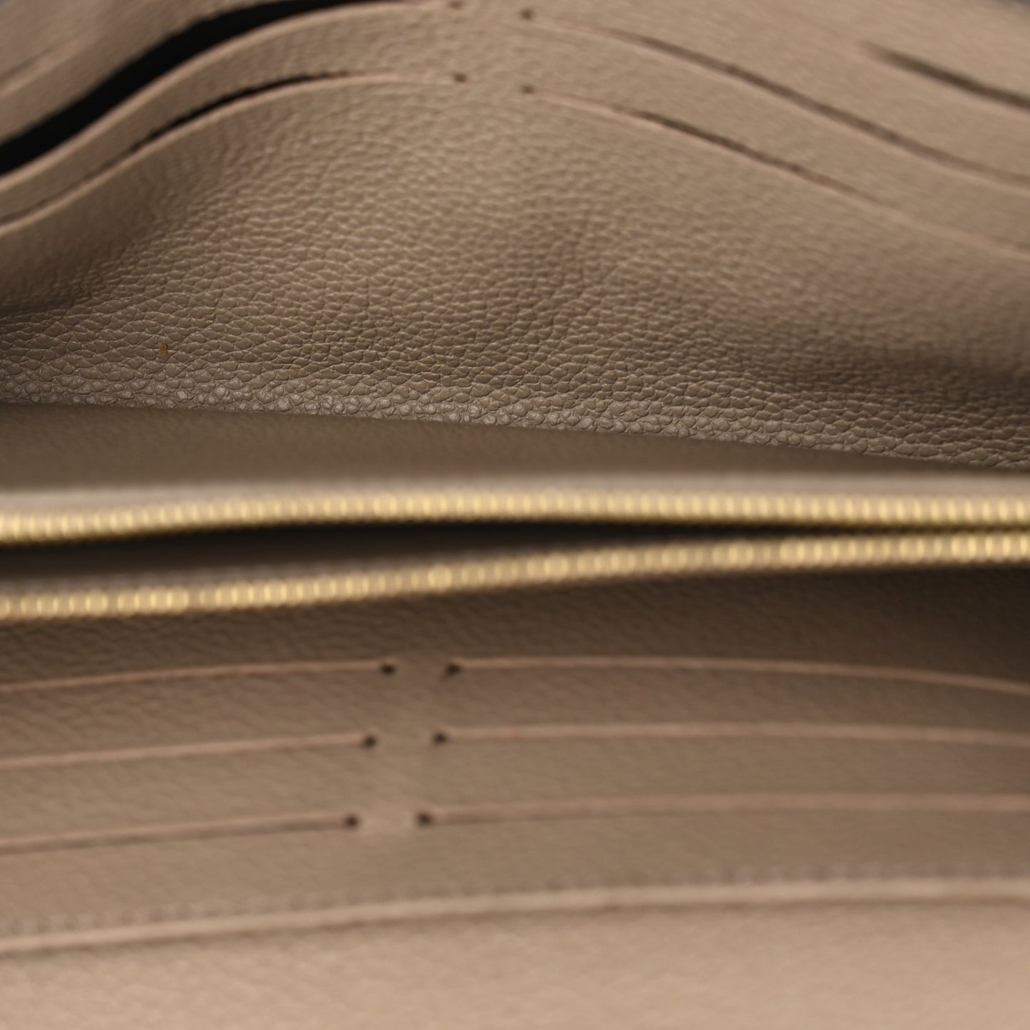 Empreinte Monogram Giant Sarah Wallet Tourterelle Creme