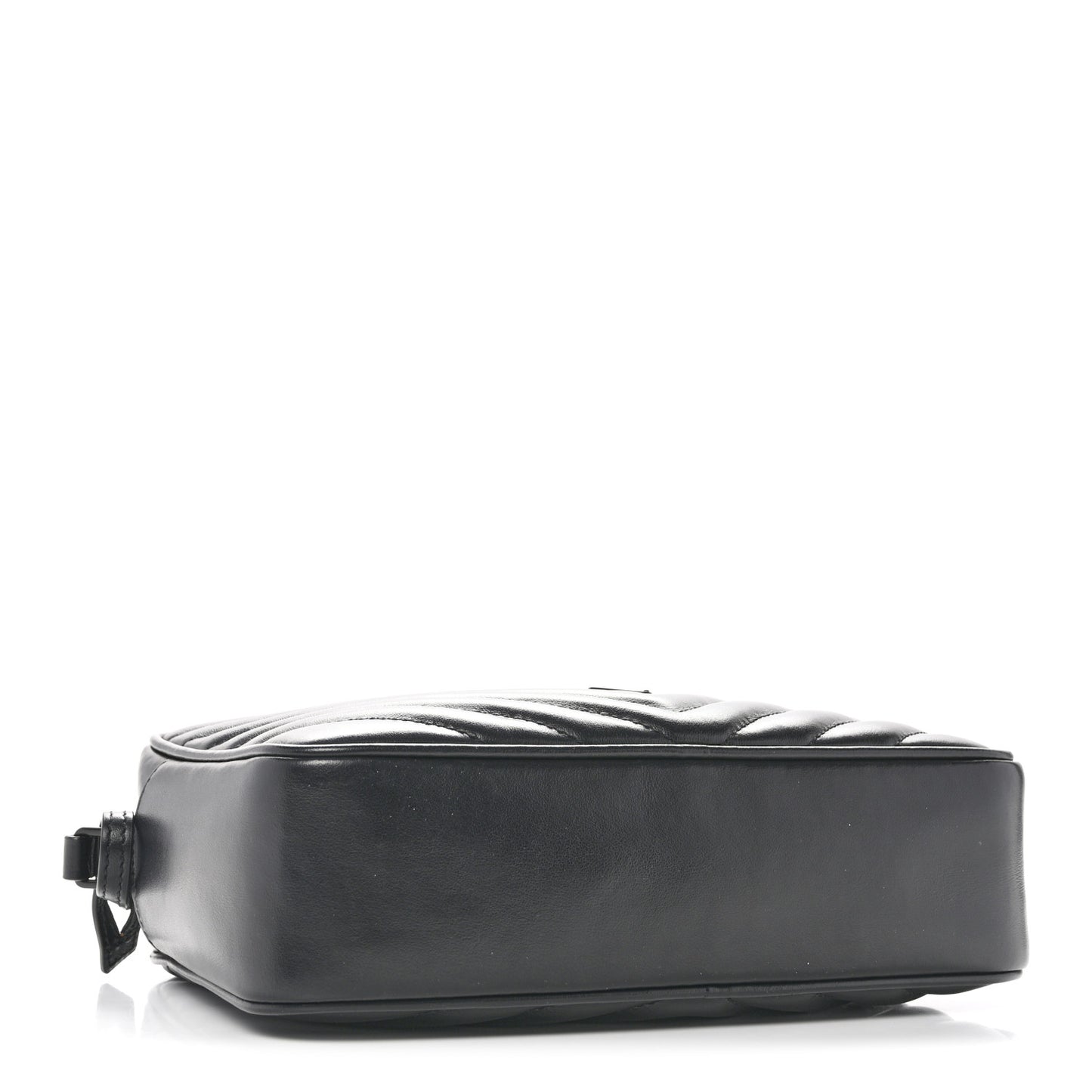 Calfskin Matelasse Monogram Monochrome Lou Camera Bag Black
