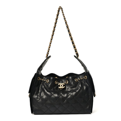 Chanel Caviar Quilted Small Chanel 25 Handbag Black 1 of 10