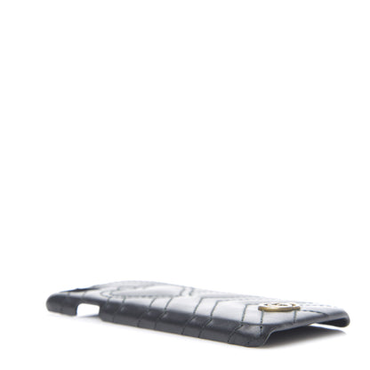 Gucci Calfskin Matelasse Marmont iPhone 7 Case Black 3 of 5