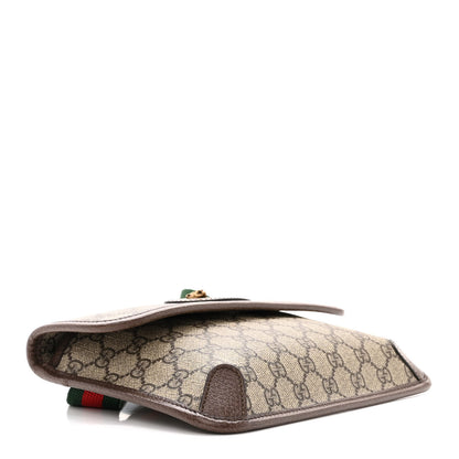 Gucci GG Supreme Monogram Neo Vintage Web Belt Bag Brown 4 of 11