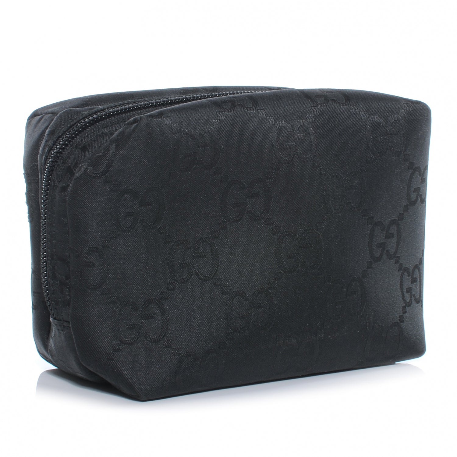 Gucci Nylon Monogram Small Cosmetic Case Black 3 of 7
