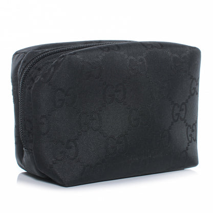 Gucci Nylon Monogram Small Cosmetic Case Black 3 of 7