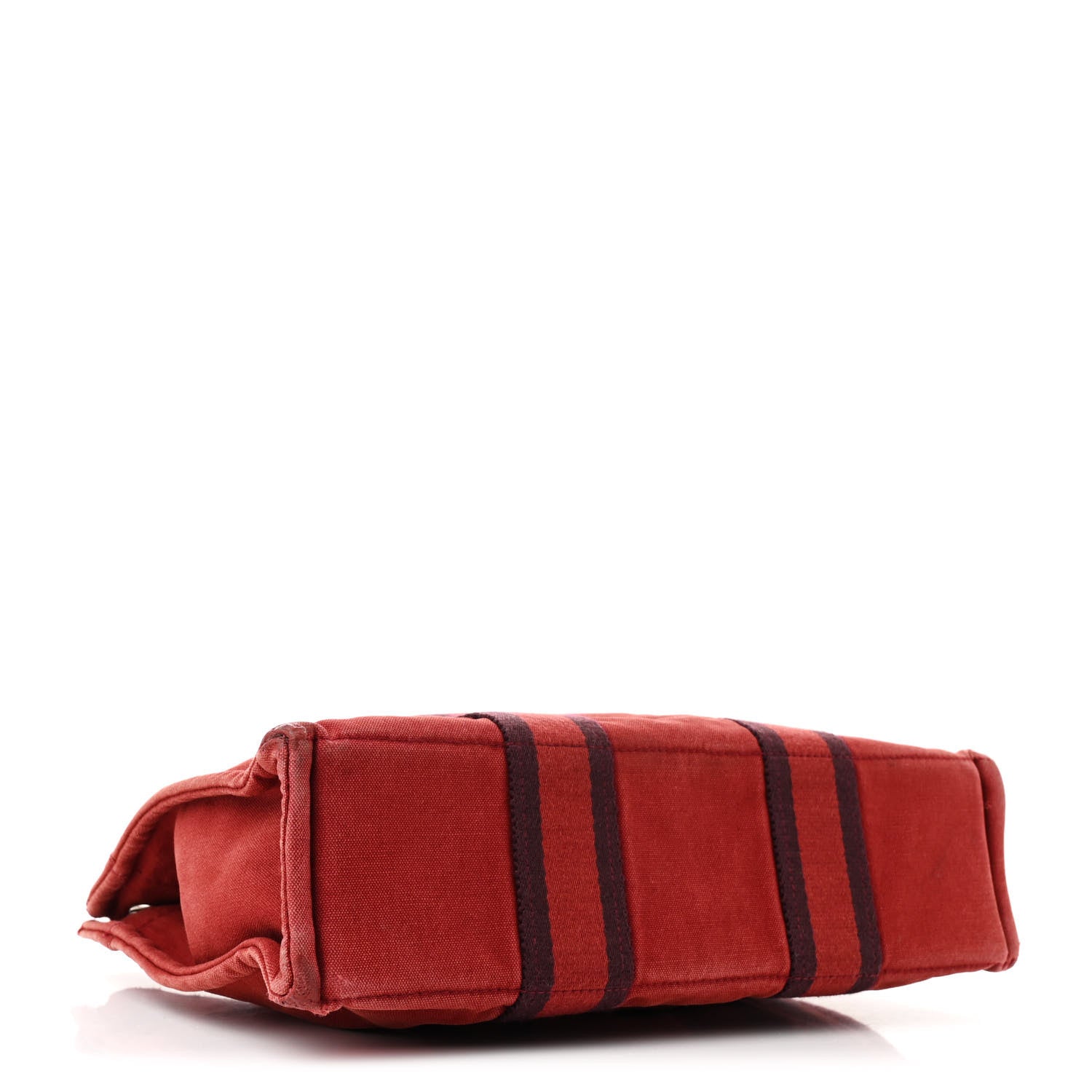 Hermes Canvas Tout Fourre PM Red 4 of 15