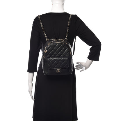 Chanel Caviar Quilted Large CC Day Backpack Black 2 of 10