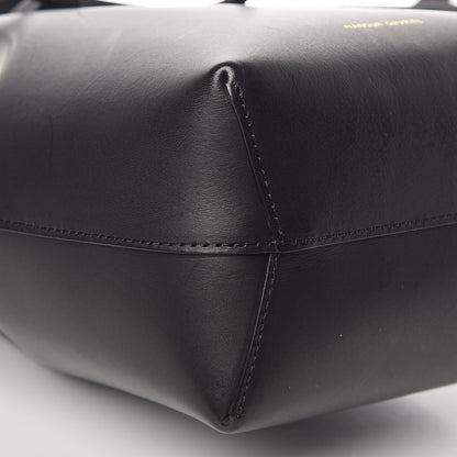 Mansur Gavriel Calfskin Mini Mini Bucket Bag Black Flamma 7 of 8