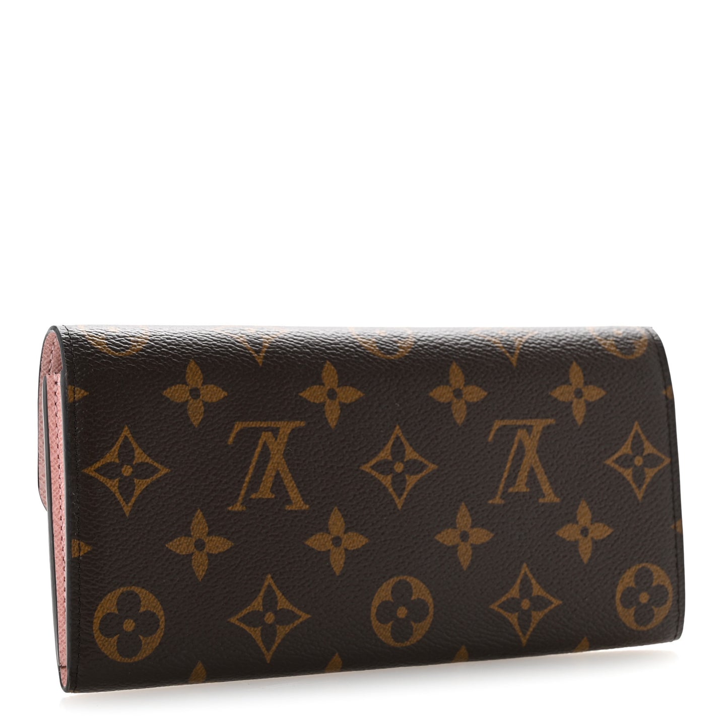 Monogram Emilie Wallet Rose Ballerine