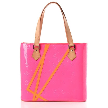 Louis Vuitton Vernis Fluo Houston Rose 1 of 9
