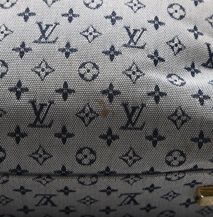 Louis Vuitton Mini Monogram Josephine GM Blue 21 of 22