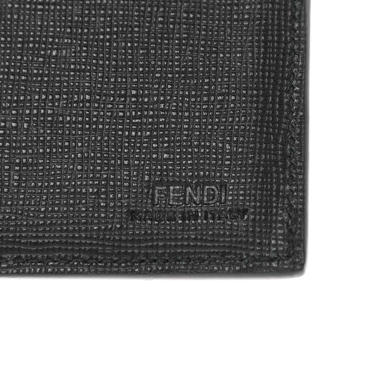 Vitello Elite Granite Monster Eyes Bi-fold Wallet Navy