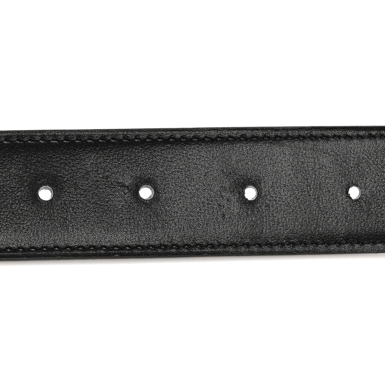 Hermes Box Togo 32mm H Belt 90 36 Black Etain 4 of 6