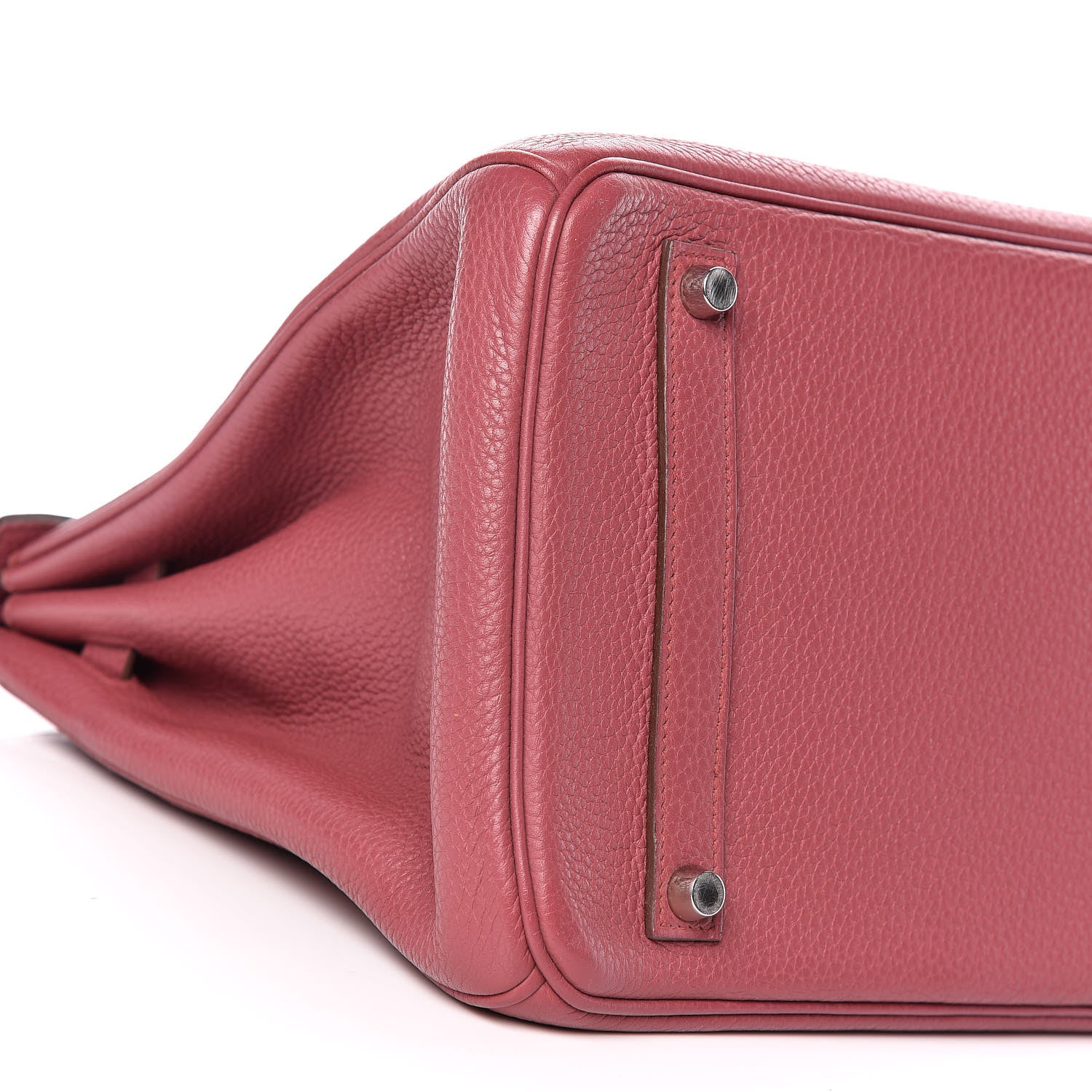 Hermes Taurillon Clemence Birkin 35 Bois de Rose 7 of 30