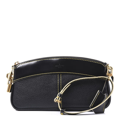 Louis Vuitton Suhali Lockit Clutch Black 1 of 9