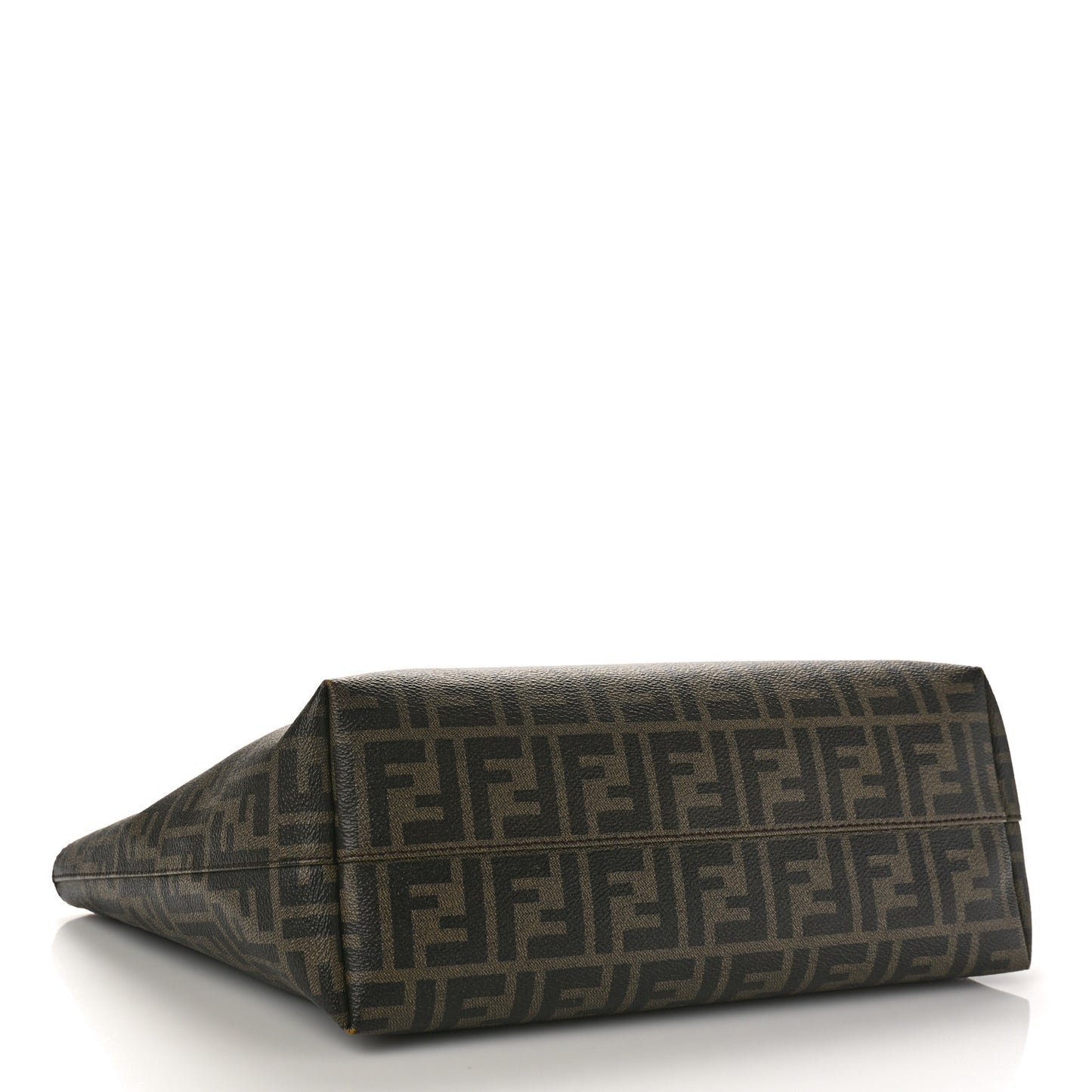 Zucca Spalmati Small Roll Tote Tobacco Moro