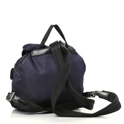 Prada Nylon Vela Small Backpack Prugna 3 of 10