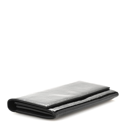 Christian Dior Patent Ultimate Rendez-vous Chain Wallet Black 4 of 10