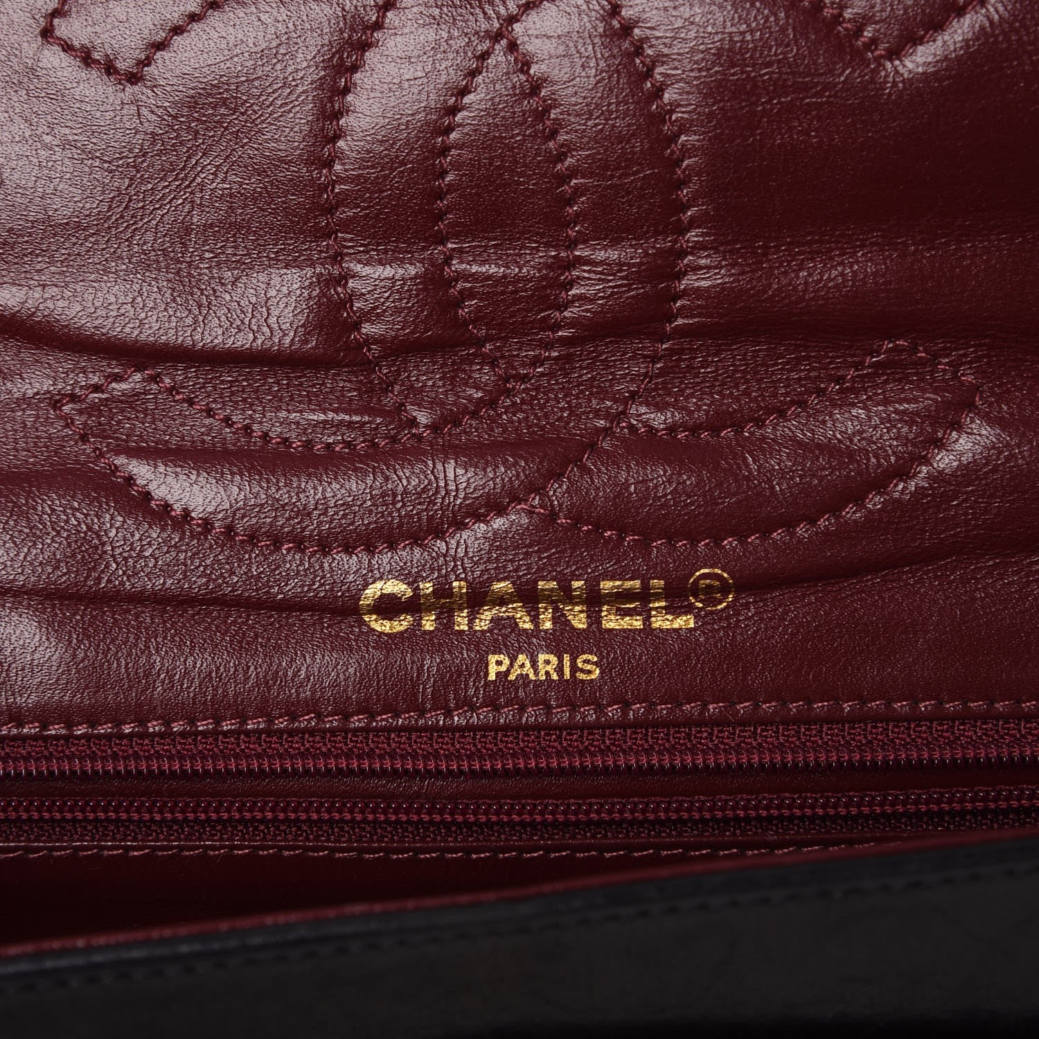 Chanel Lambskin Quilted Medium Double Flap Black 7 of 17