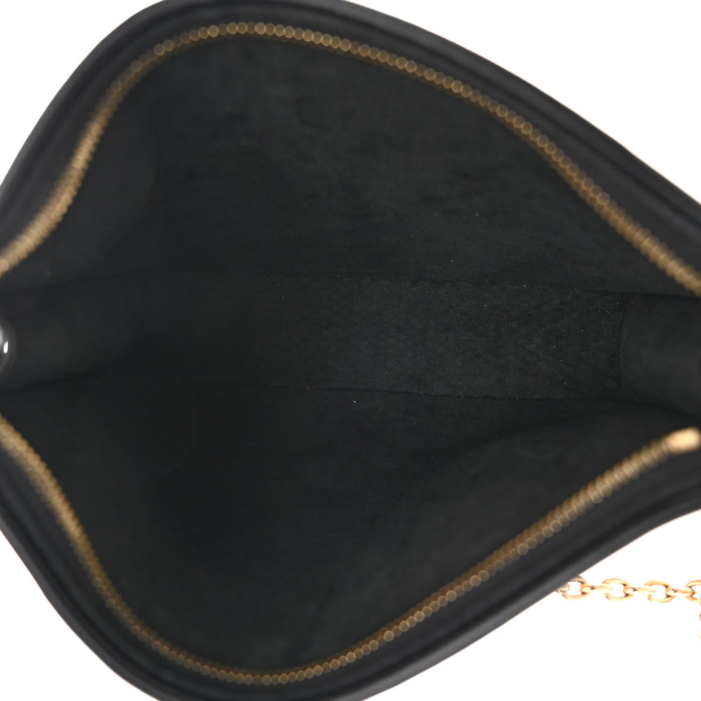 Raffia Calfskin Monogram Giant Pouch