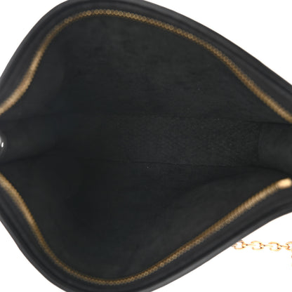 Louis Vuitton Raffia Calfskin Monogram Giant Pouch 5 of 9
