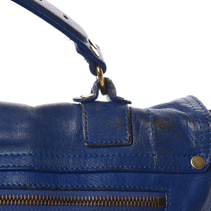 Proenza Schouler Lambskin Medium PS1 Satchel Royal Blue 33 of 45